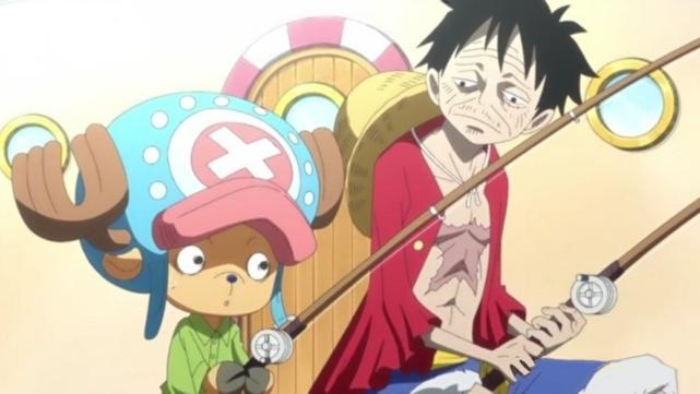 海贼王路飞靠实力吃饭,乔巴拿了一万贝利请路飞吃