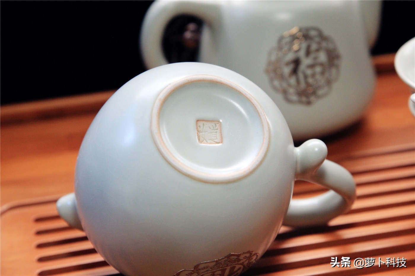 值得入手的汝窑茶具,一茶一世界品鉴