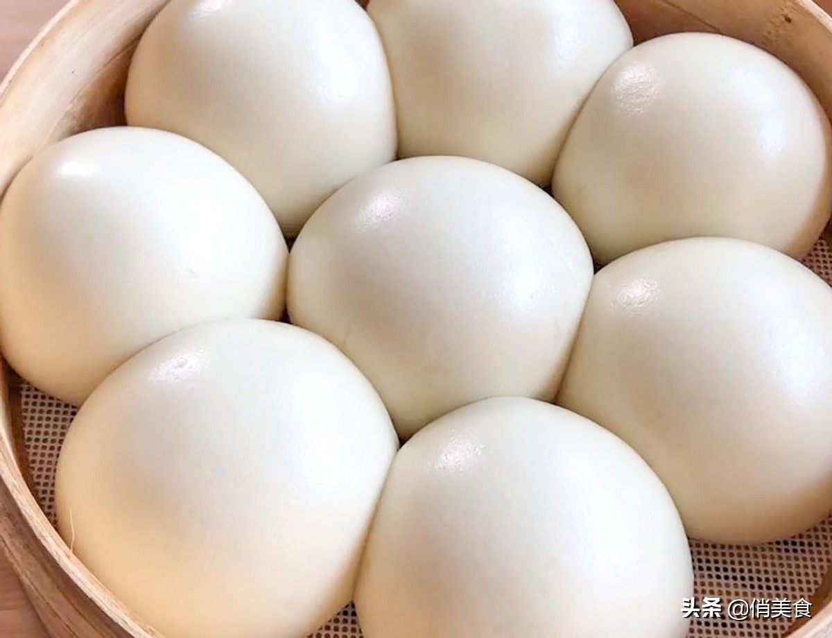 蒸馒头怎么又白又暄软,蒸馒头不要再用泡打粉了