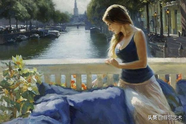 美人如花——一组温婉知性的俄罗斯女性人体油画欣赏