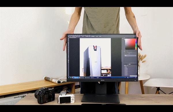 明基sw240的10bit是原生的吗,明基sw240显示器偏绿