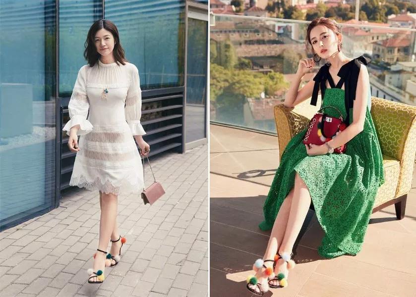 娜扎羽毛鞋子,娜扎鞋子和衣服