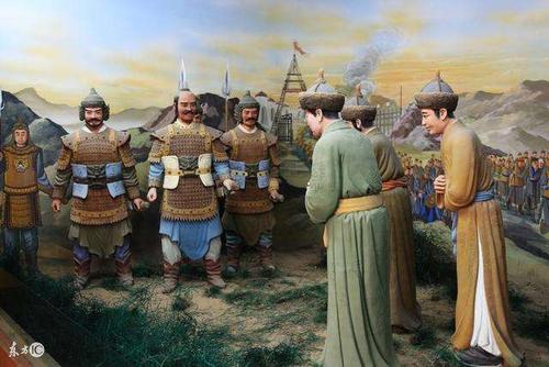 李乾顺为什么说是西夏开国皇帝,西夏崇宗李乾顺画像