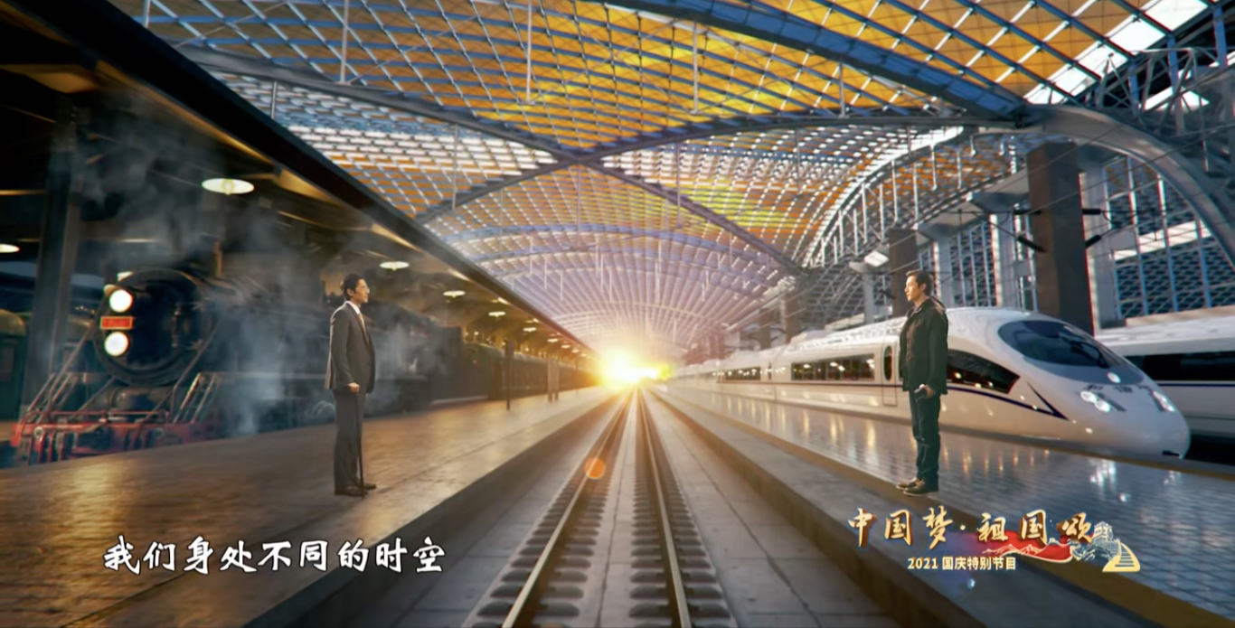 央视国庆晚会胡歌完整版 (央视国庆晚会胡歌一人分饰五角)