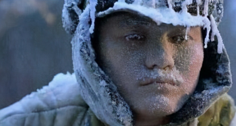 志愿军老兵落泪,志愿军被冻成一座丰碑