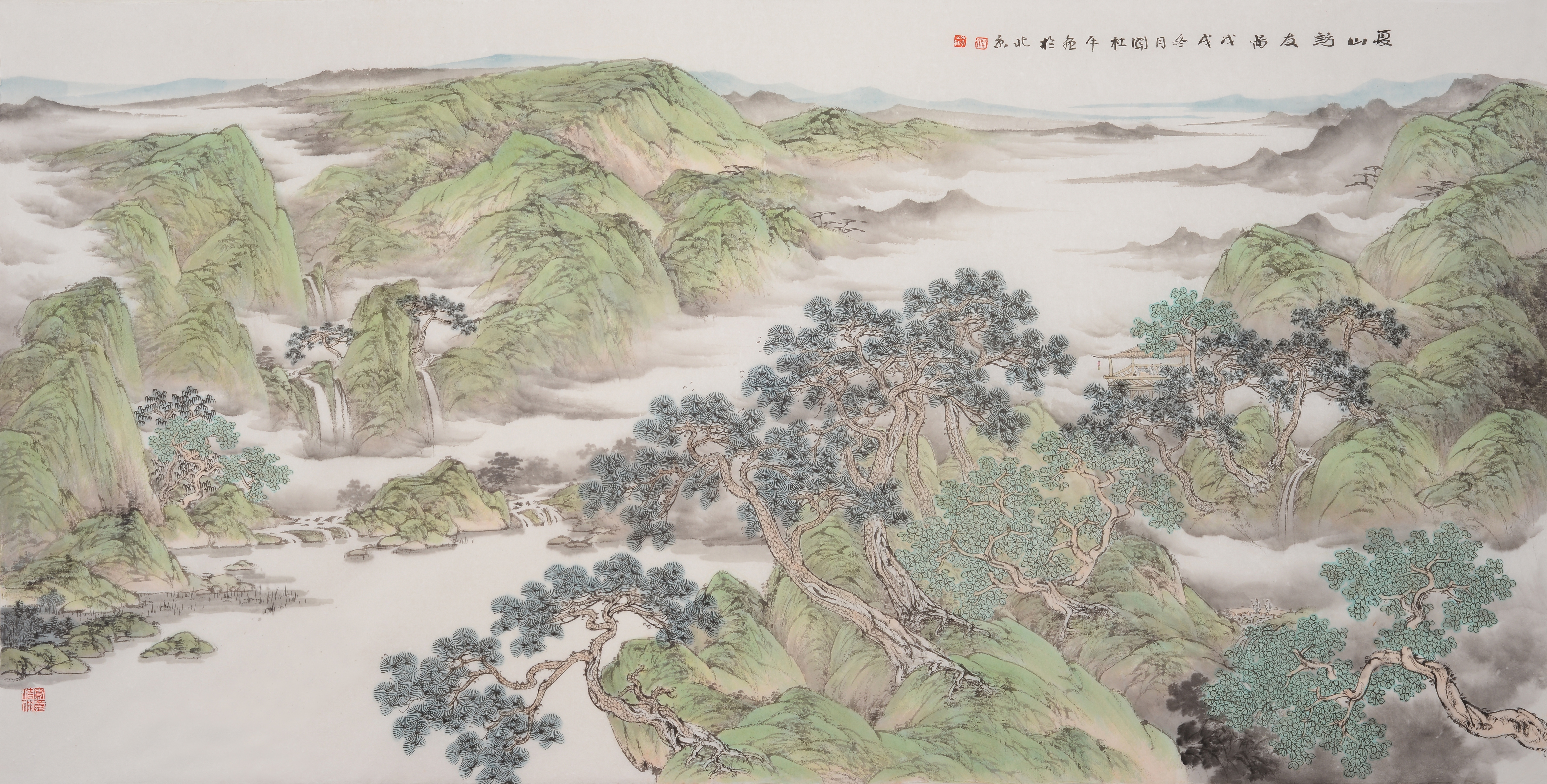 绿水青山就是金山银山绿化效果,绿水青山就是金山银山作品说明