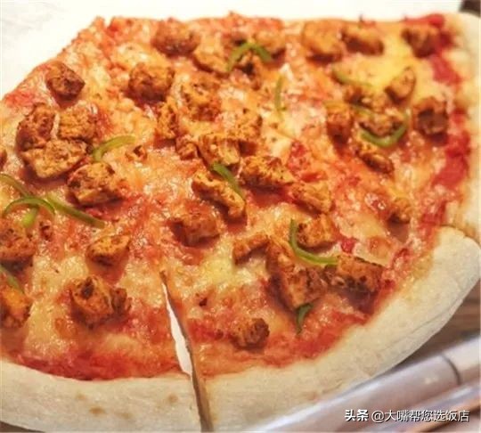 #吃遍大连#披萨的诱惑！一个蕴藏着芝士力量的神物