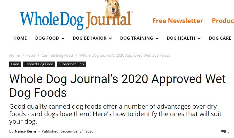 wdj狗粮湿粮,wdj推荐的狗粮排行榜