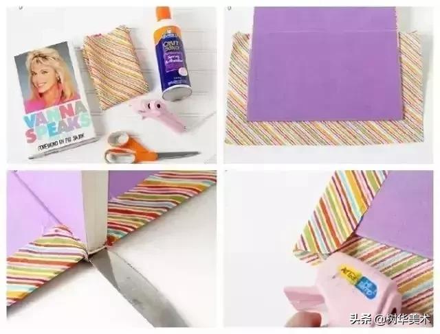 新学期包书皮视频,开学季来一波包书皮教程