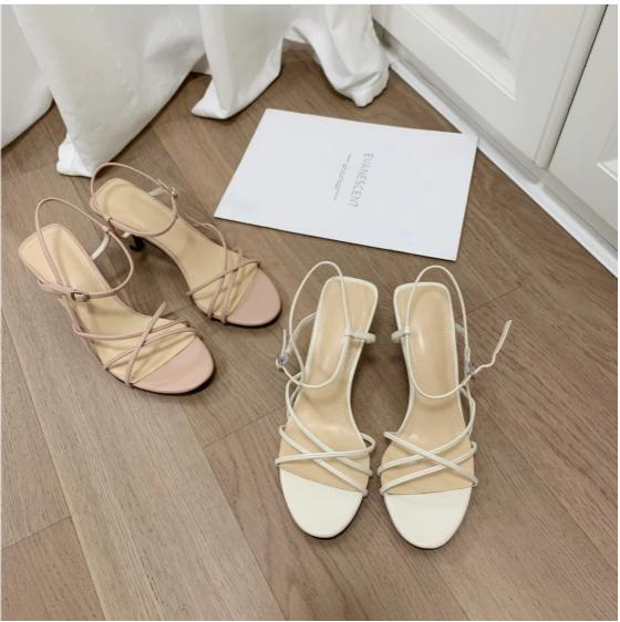 小ck缎面高跟凉鞋怎么穿搭,澳洲高跟凉鞋细跟试穿视频