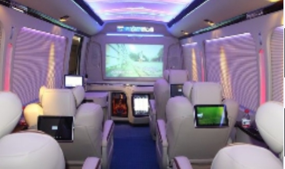 高端中巴车丰田考斯特,丰田考斯特中巴有多少座