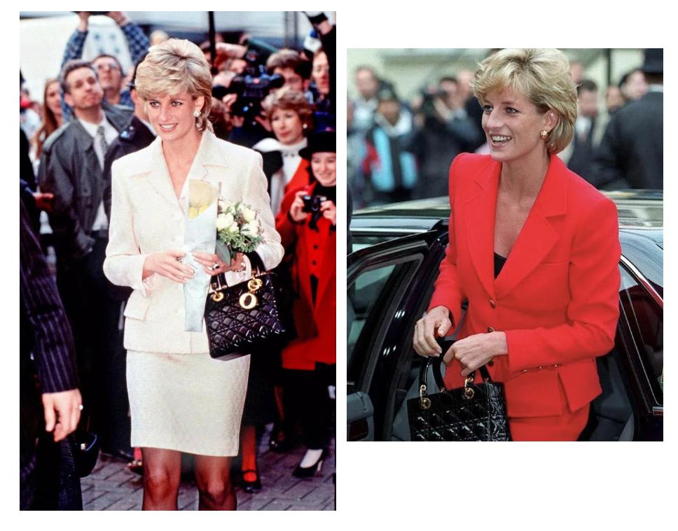 dior戴安娜包,dior经典戴妃包