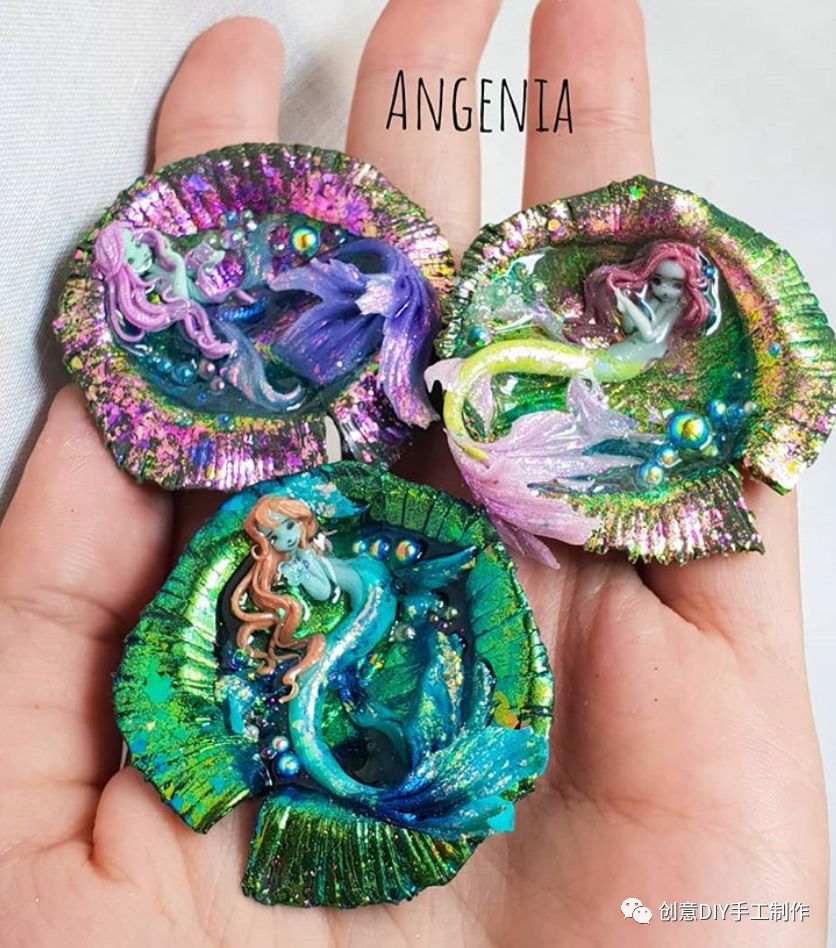 独一无二的软陶饰品,唤醒公主梦