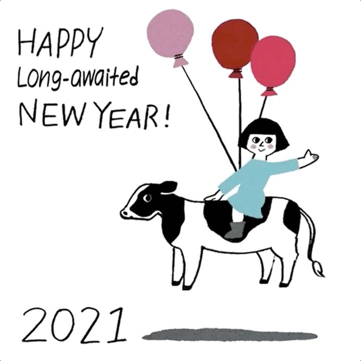 零创｜超牛超可爱！牛年贺卡祝你春节爽爽、牛x闪闪