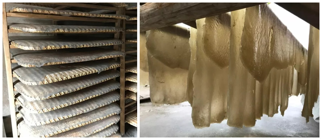 怎样用红薯粉做粉皮,自己做红薯粉皮的方法