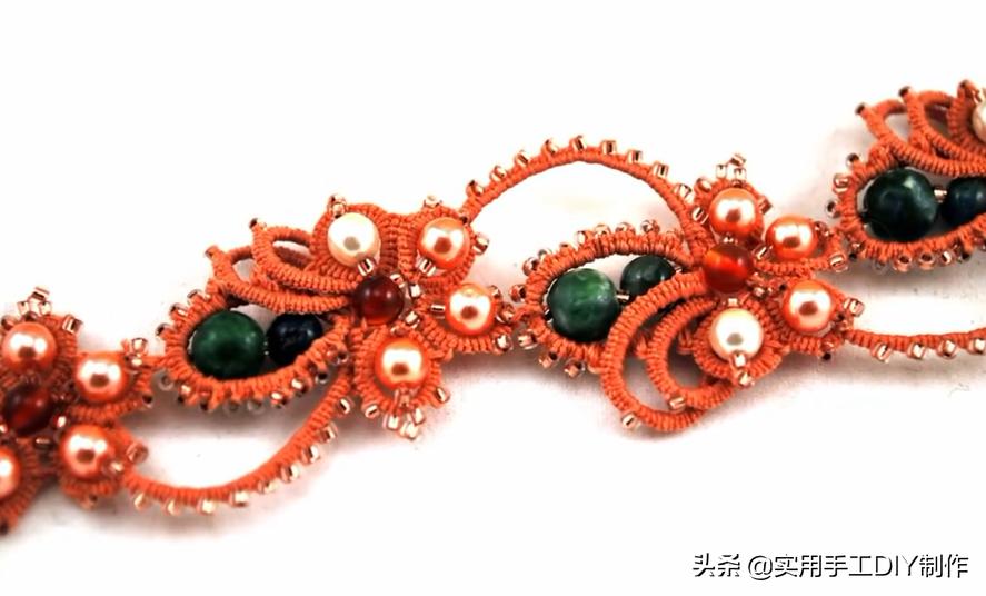 梭编饰品串珠,梭子编织100款