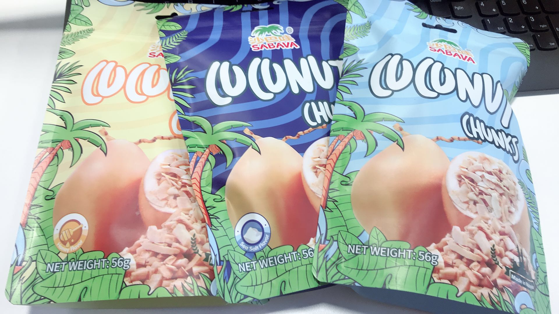 不甜的椰子脆块推荐,沙巴哇椰子脆片吃法