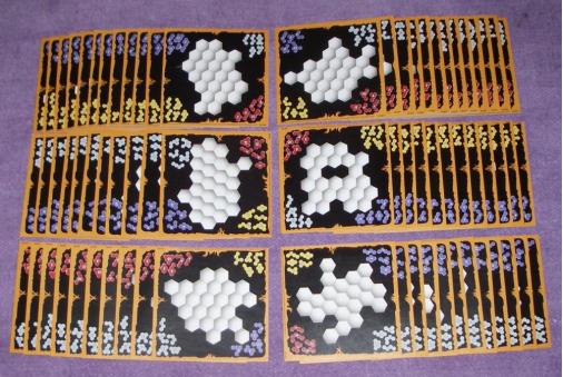 城堡拼图桌游,益智闯关拼图桌游