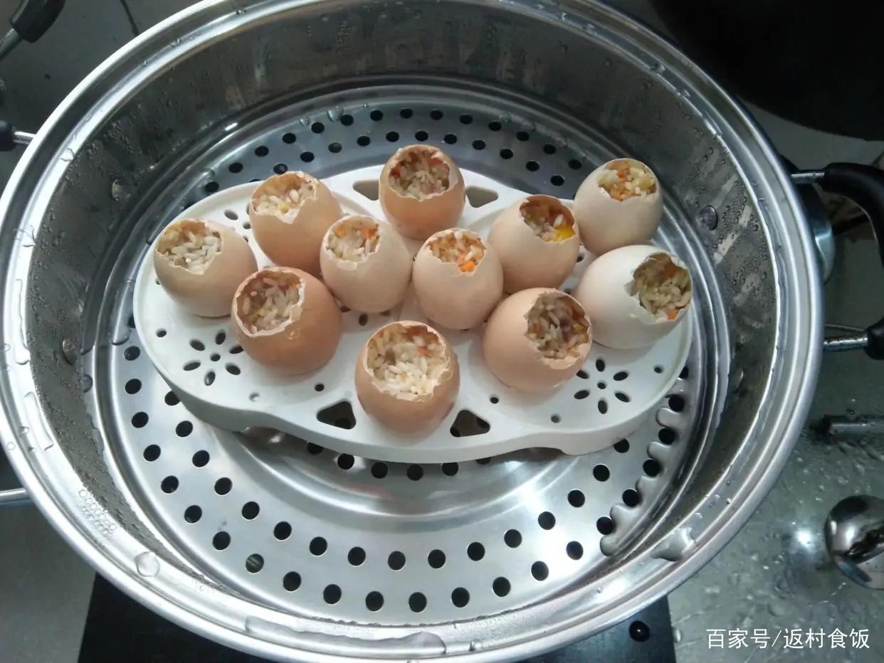 老街美食糯米蛋,家庭私房小吃糯米蛋