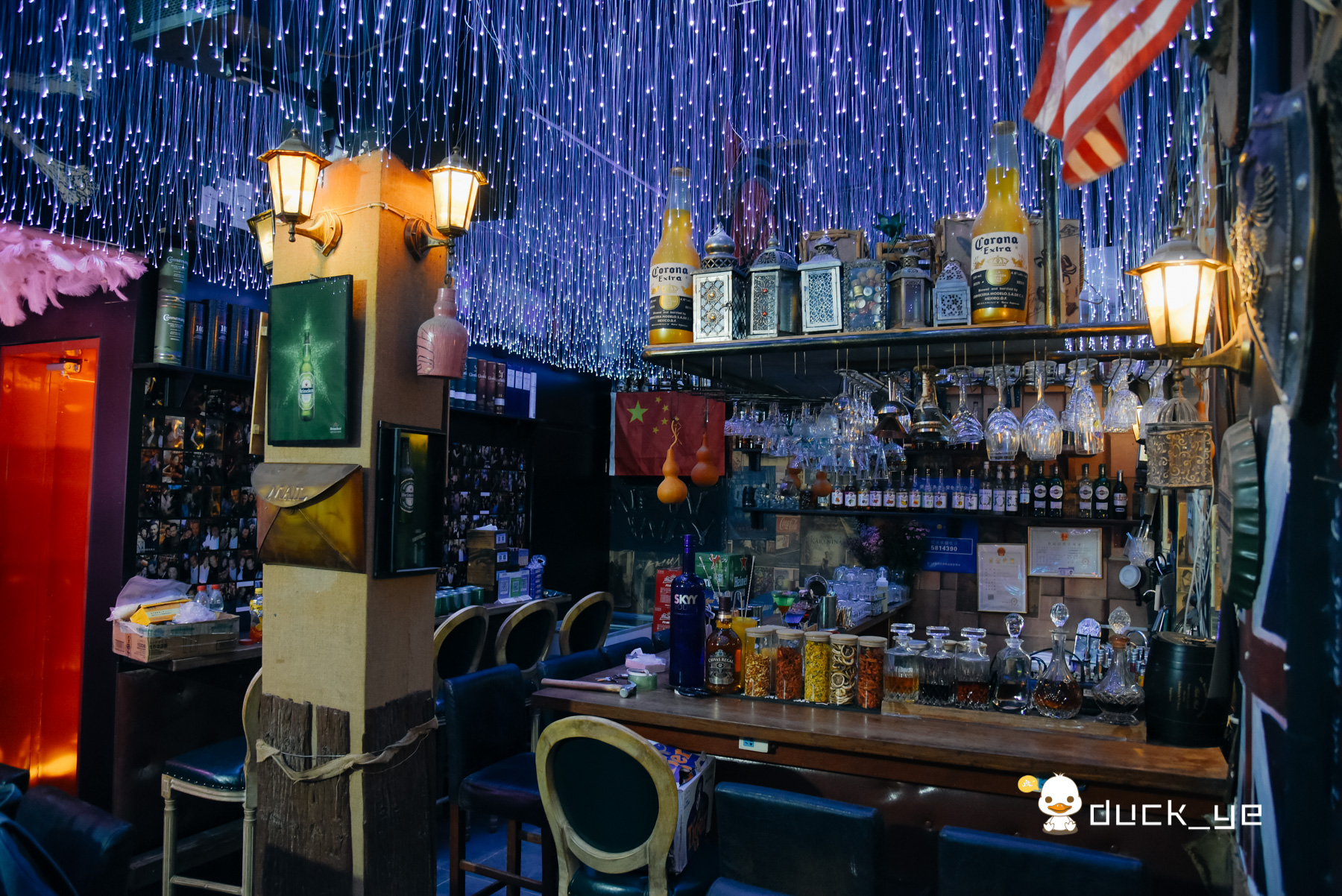 厦门调酒bar酒吧,厦门双子塔天空酒廊调酒师