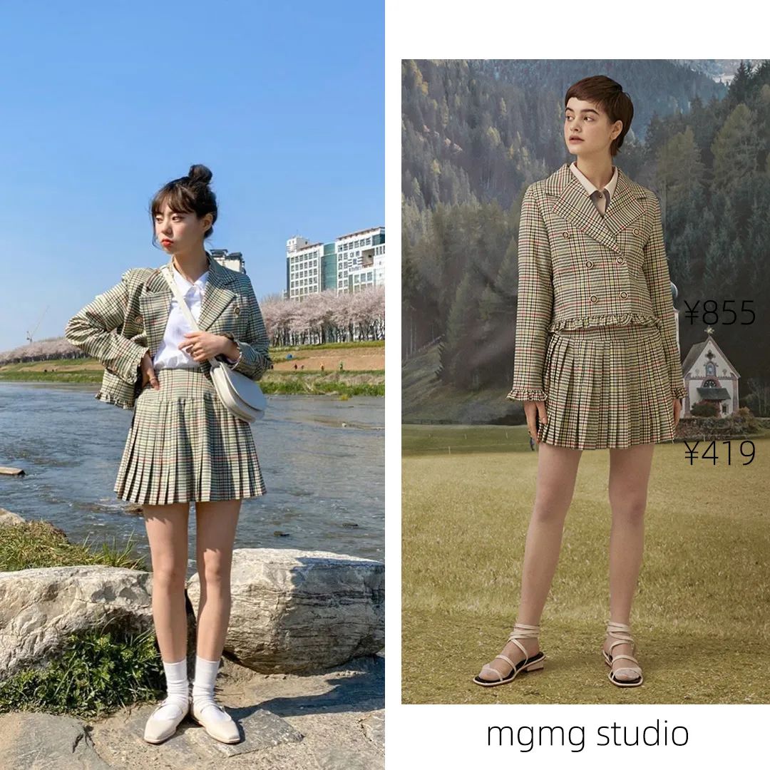 我已经在看夏装了！第一件小短袖从里面挑