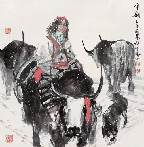 他从一个普通的美术编辑，到成就斐然的专业画家