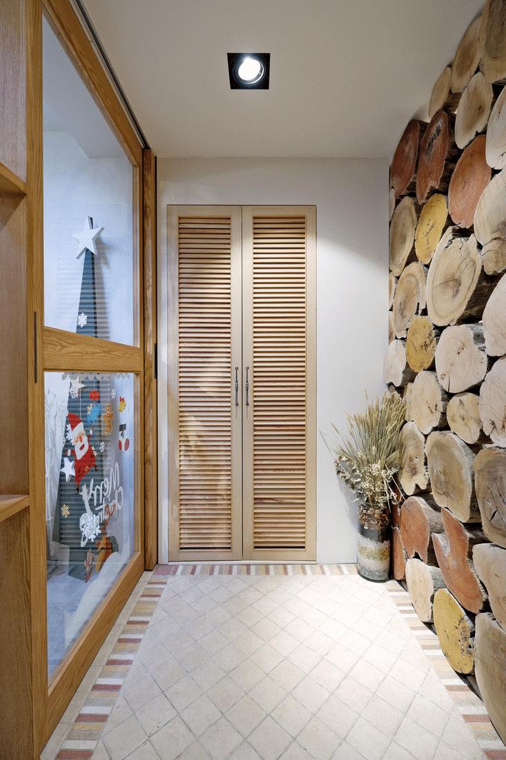 小户型天井改造庭院效果图,21米狭长房屋双天井设计