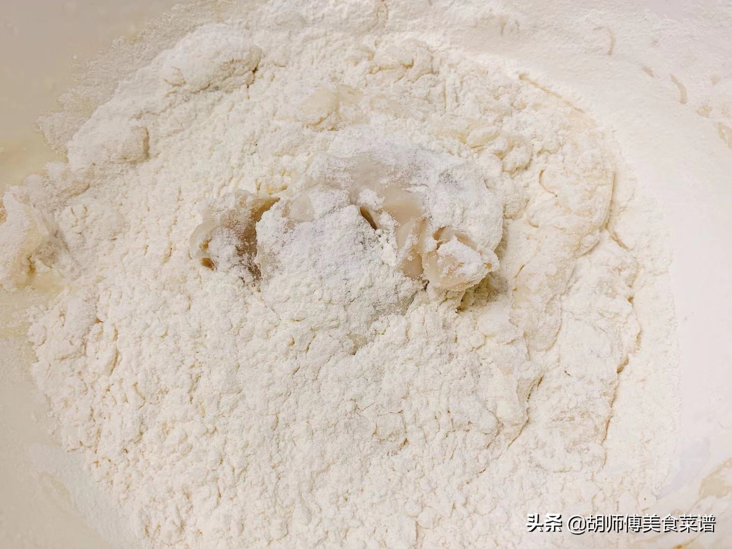 传统手工板栗酥饼,一次吃了10个板栗酥饼