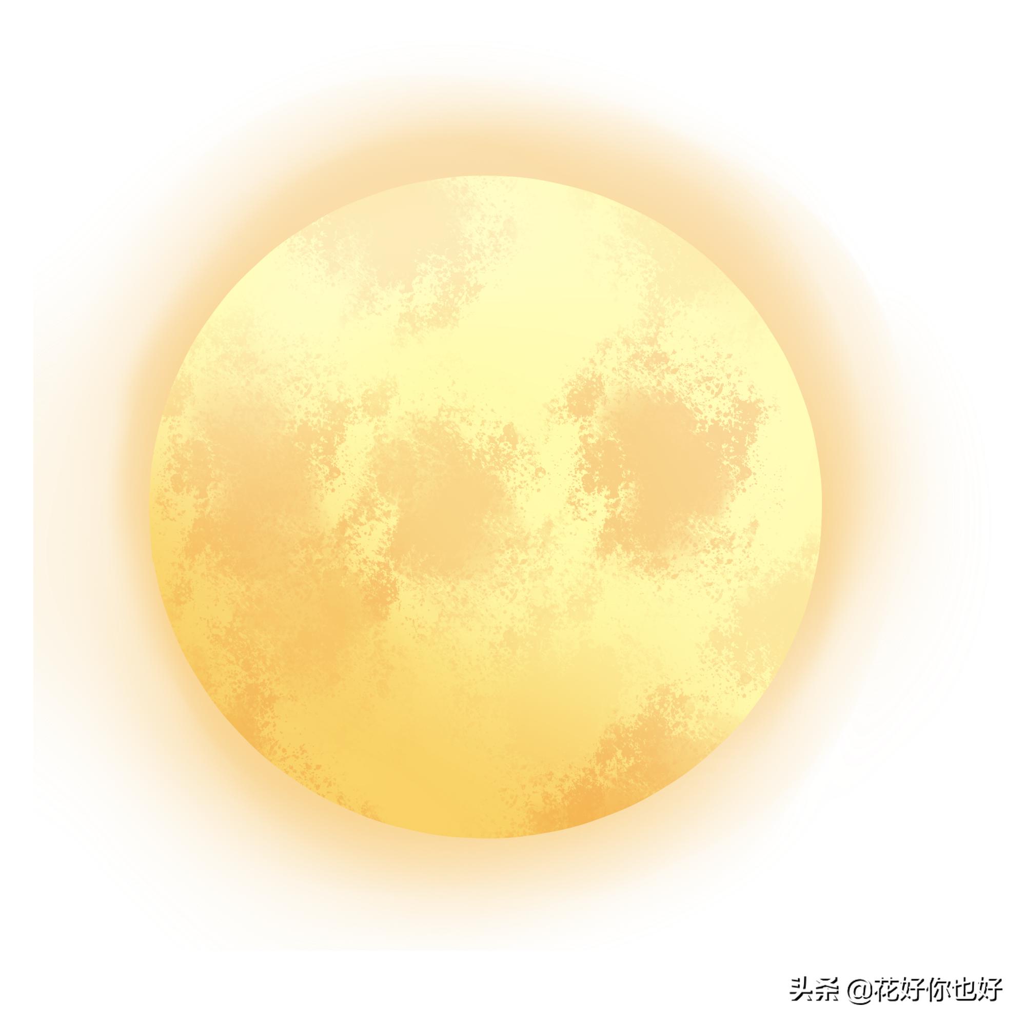 ps白天变黑夜画月亮,用ps怎么制作会发光的月亮