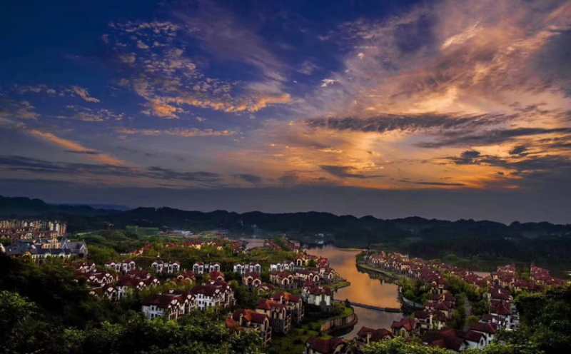 南川黎香湖到金佛山,南川到金佛山旅游攻略图