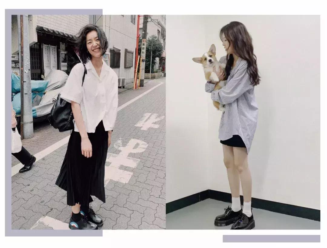 裙子平底鞋,搭黑色平底鞋的裙子怎么搭配