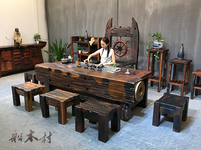 老船木家具茶台禁忌,老船木茶台有什么忌讳