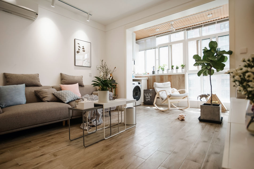 62平米现代简约收纳,小平米房屋收纳推荐