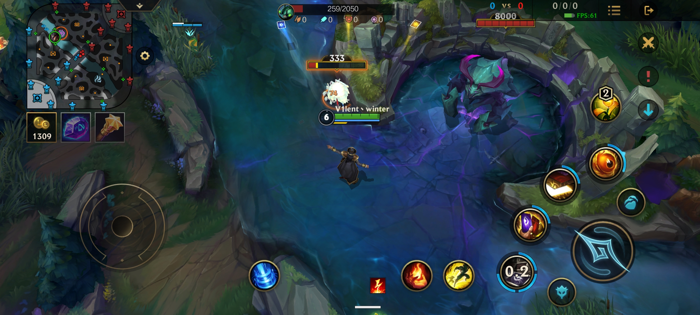 英雄联盟手游释放技能瞄准小技巧,英雄联盟手游插眼技巧