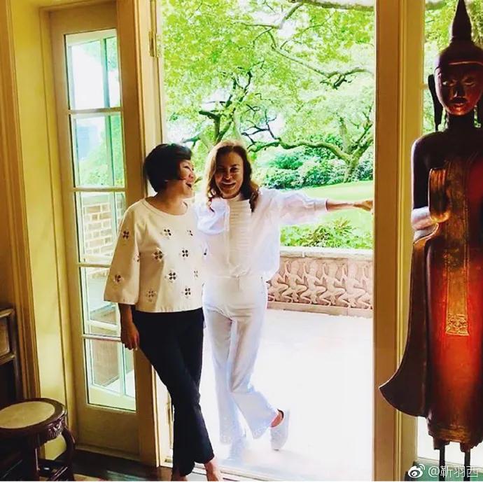 羽西年轻时的照片,十年前羽西