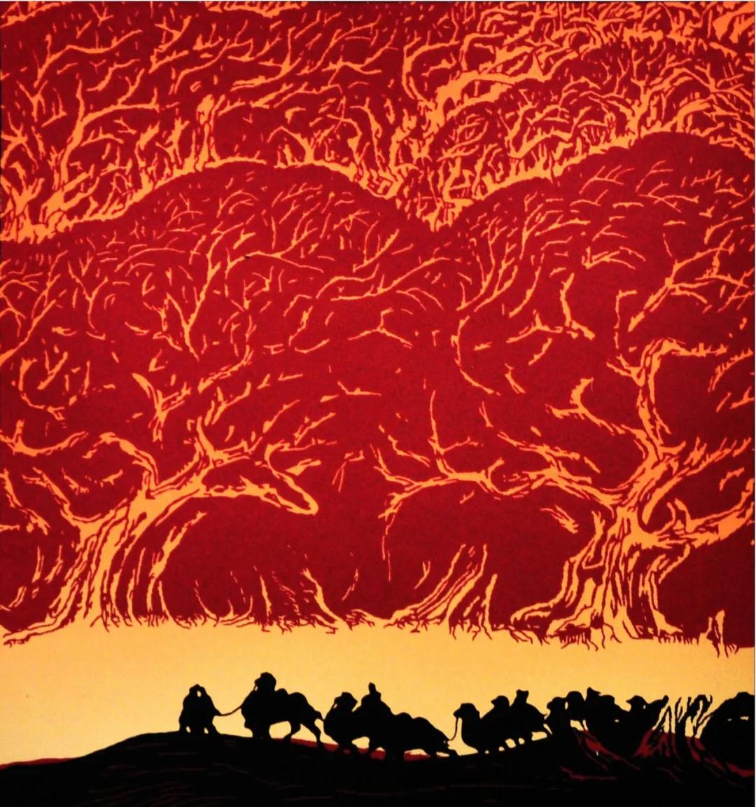 东北大姐剪纸被误认为是油画,东北民间美术剪纸