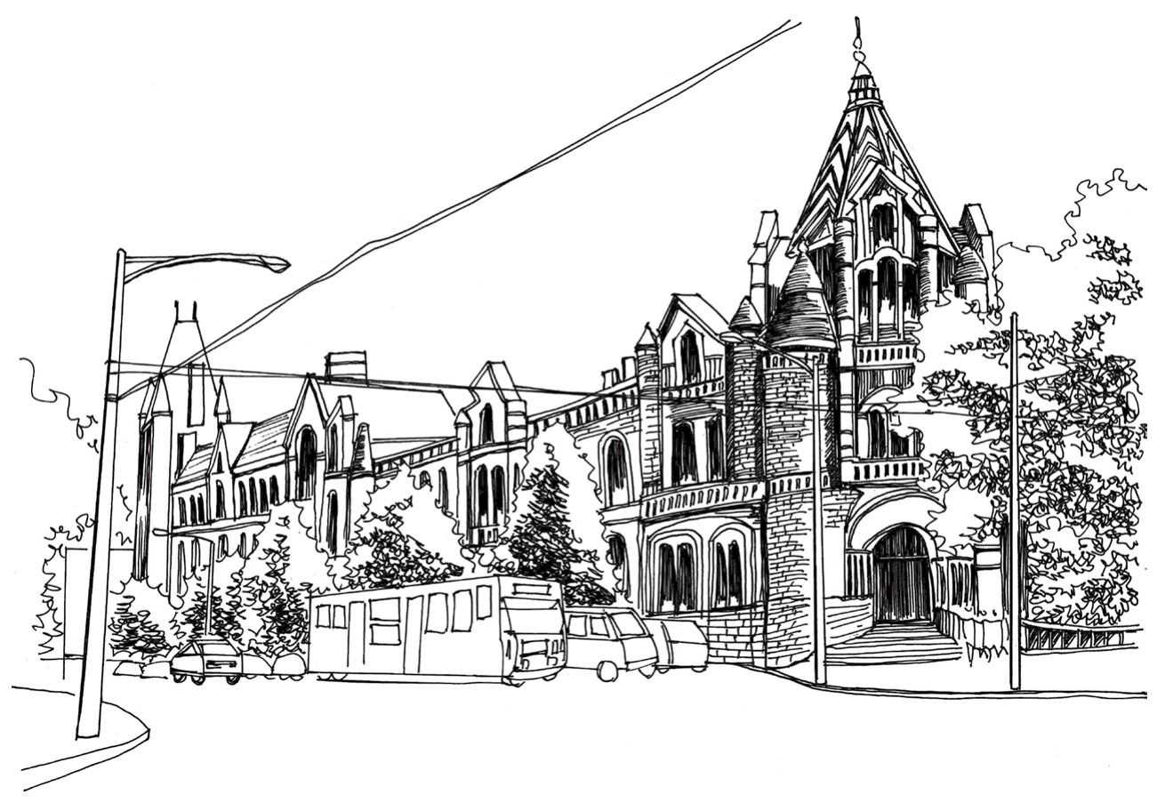 悉尼建筑简笔画,悉尼怎么画简笔画