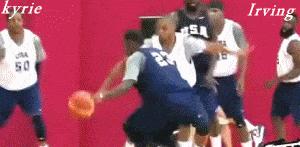 跟球星学射门,nba球星经典动作gif