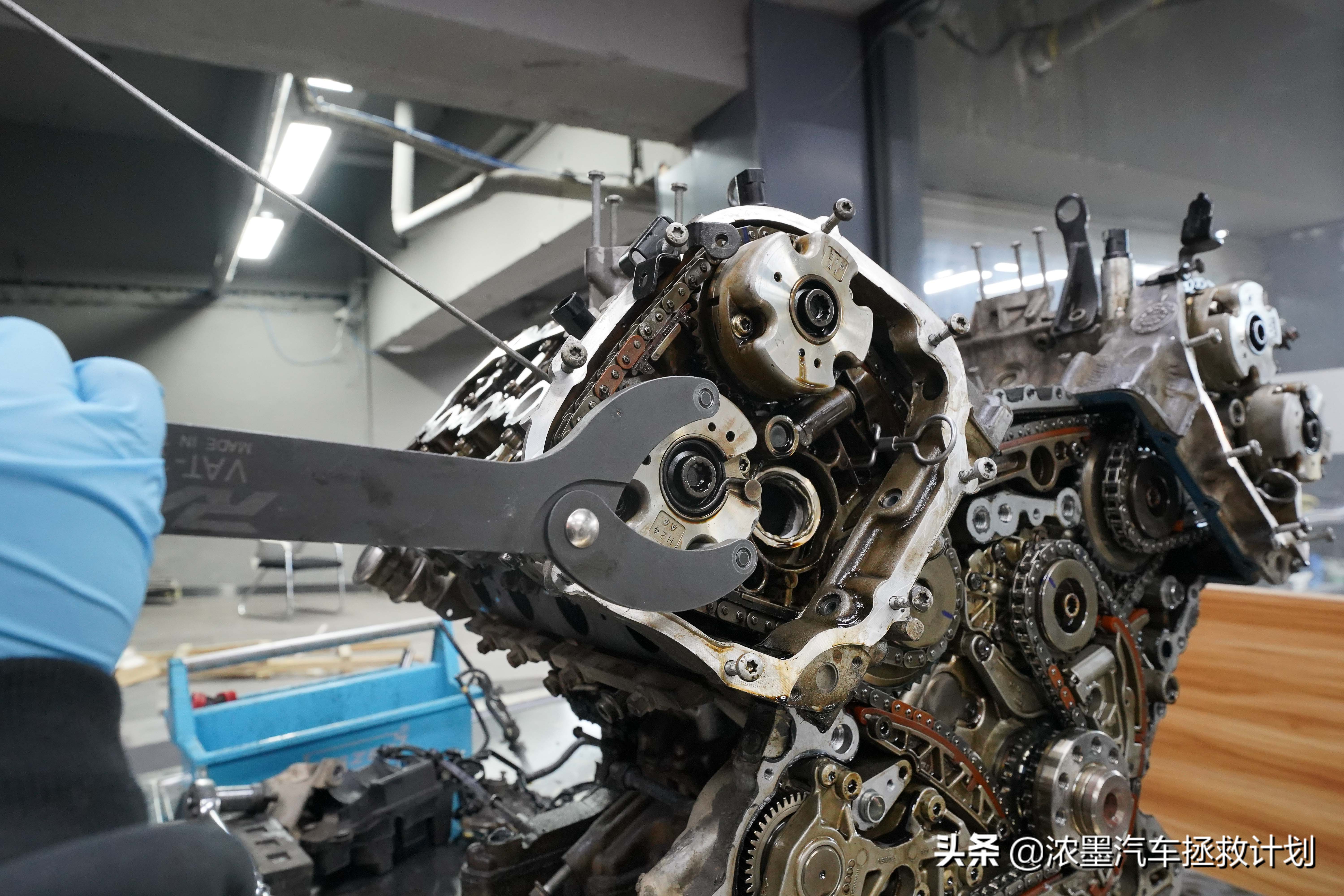 09款途锐全车修复翻新,完美修复一台即将报废的途锐