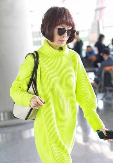 鲁豫这么瘦吃过米饭吗,鲁豫穿黄裙49岁瘦如闪电