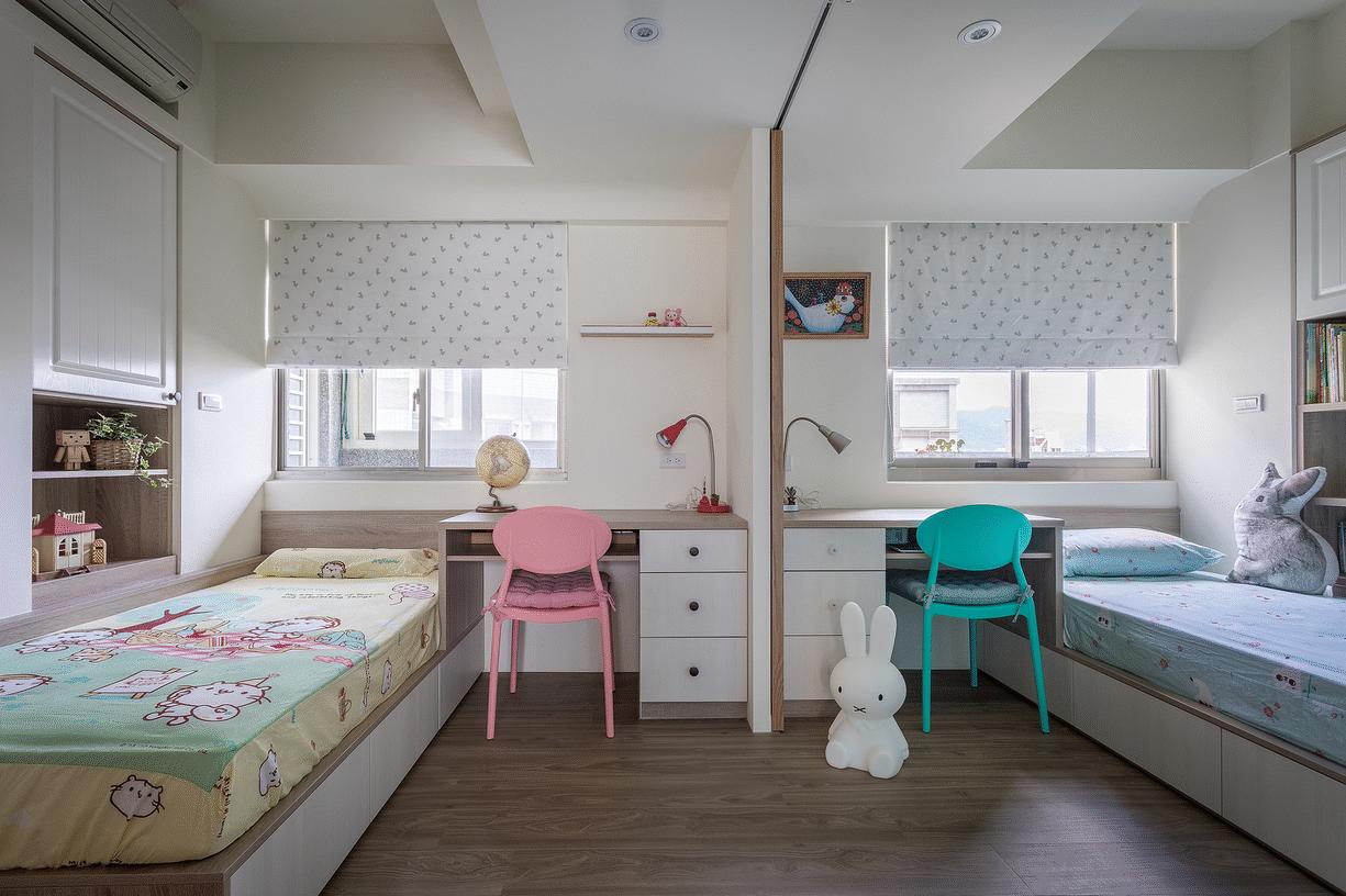 96平满溢温馨日系北欧混搭亲子宅,日式淡雅度假屋