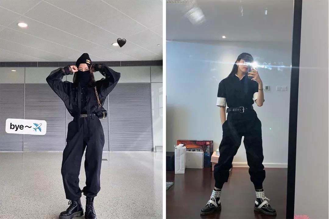 这才是马丁靴的正确穿搭,马丁靴这么穿太时髦了