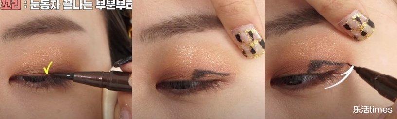 金高银的单眼皮妆,金高银眼妆教程详细