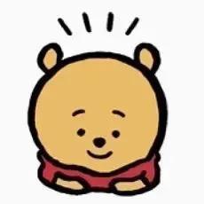 小熊维尼表情包：可爱小表情