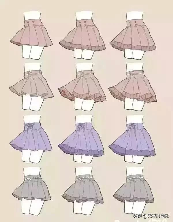 动漫服装设计素材大全,服装设计素材黄色