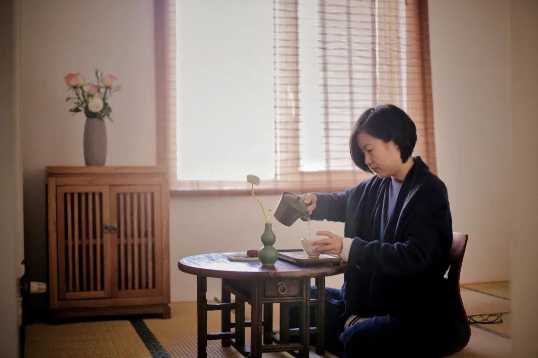 日式榻榻米茶室禅意设计,书房茶室一体多功能房榻榻米