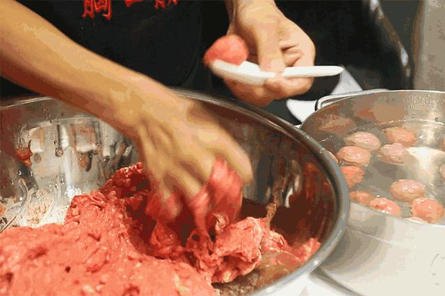 正宗潮汕牛肉丸纯手工第一名,正宗潮汕手打牛肉丸全过程直播