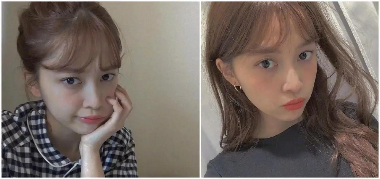 发际线显高脸有点长适合什么刘海,美人尖额头短菱形脸适合什么刘海