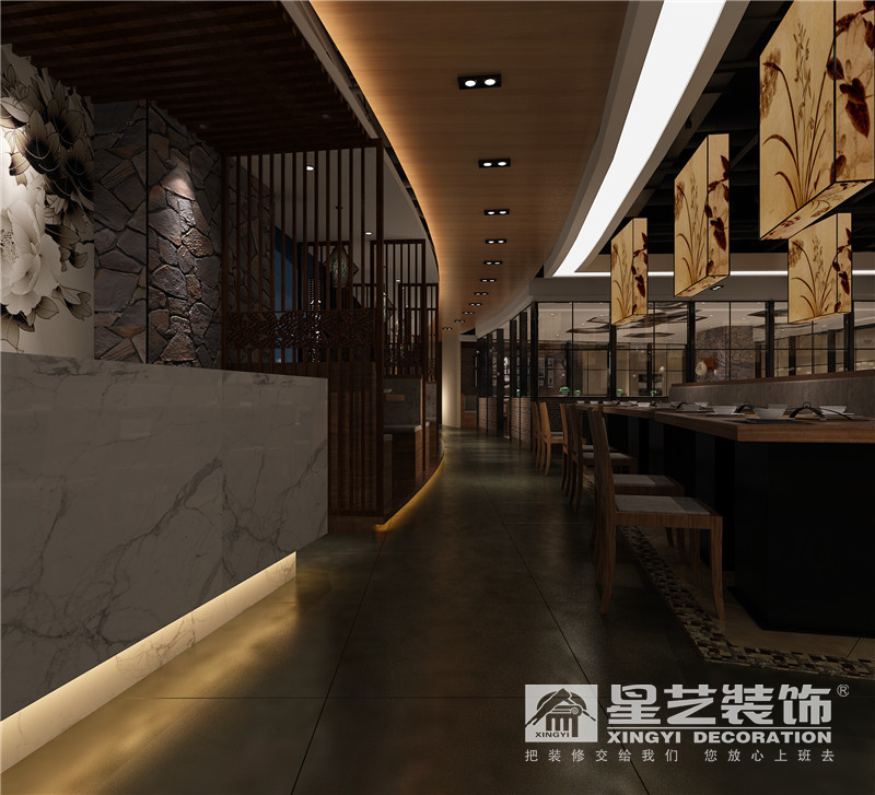 怀柔韩国烤肉店装修设计风格,韩式烤肉店装修风格浙江丽水