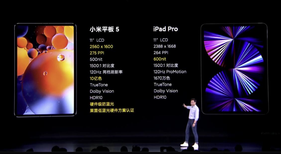 小米平板55g版对比小米平板5pro,新发布的小米平板5pro配置